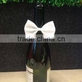 MSD 1-1/2" 38mm Satin Ribbon Pre-made Bow for Wine Bottle thumbnail-2