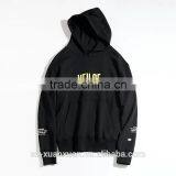 Newest Design Blackl Printing Long Sleeve Pullover Hoody for Women thumbnail-4