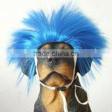 Blue Amazing Wig Pet Dog Cat Wigs Handsome Pet Wig thumbnail-2