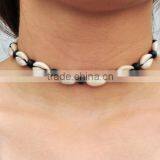 Fashion Tooth Charm Wooden Beads Necklace Diy Wooden Beads Tooth Charms Choker Necklace for Valentine's Gifts thumbnail-2