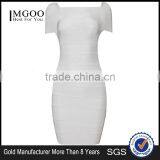 MGOO Wholesale 2015 Dress Manufacturer OEM Short Sleeves Women Work Dress Bandage Spandex Plaid Shinning Dress H265 thumbnail-2