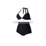 Hot Sexy High Waist Dot Sling Woman Swimwear thumbnail-3