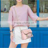 Zm35684a Simple Ladies Women Leather Crossbody Sling Bags thumbnail-6