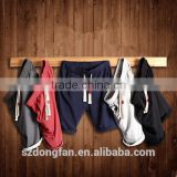 2016 wholesale Oem Service Custom sportwear 100% cotton Men shorts latest Fashion Design blank Shorts for men Guangzhou factory