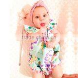 S17541A Fashion Newborn Girls Children's Jumpsuit Cartoon Floral Jumpsuit thumbnail-1