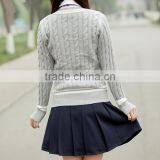 Own Brand Junior and Senior Girls High School Uniforms Suit Vest Shirt School Uniforms thumbnail-5