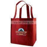 Grocery Tote Bag - Features Wide Gussets, Black Bottom Insert for More Support and Comes With Your Logo. thumbnail-6