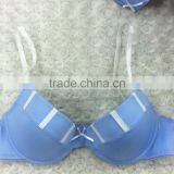 Comfortable High Quality New Design Underwear Panty Unwired Sexy Bra Set thumbnail-1