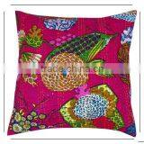 Kantha Cushion Cover Home Decorative Embroidery Pillow Case thumbnail-3