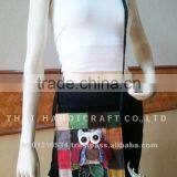 Hill Tribe Shoulder Bag Patchwork OWL Fabric thumbnail-1
