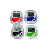 Digital Clock Calorie and Fat STEP DISTANCE Counter Pedometer TO RECORD YOUR DAILY thumbnail-1