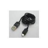 MP3 / MP4 Player Cellular Phone USB Cables 1.2M 28AWG PE / PVC Insulated Cables