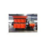 High Speed Single Shaft Shredder 55kw For Wood , Plastic Bucket