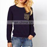 CHEFON Gem Pocket Ladies Long Sleeve Sweat Top CAH0052 thumbnail-2