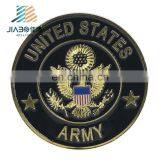 Custom Gold Coins Promotional Beautiful Design 3d Bale Egle America Flag Army Coin thumbnail-2