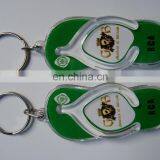 Acrylic Logo Printing Insert Slipper Name Key Chain thumbnail-2