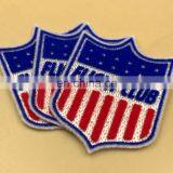 Factory Direct Football Jersey Patches Sports Team Patches 3d Flock Football Team Patches thumbnail-3