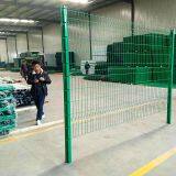 PVC Powder Coated Triangle Bend 3D Welded Wire Mesh Fence Sale thumbnail-3
