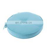 Recyclable Polyester Solid Blue Color Round Seat Pad Chair Pad for Indoor and Outdoor thumbnail-3