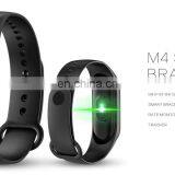 2020 Popular Overseas M5 Smart Watch Bluetooth Smart Bracelet Watch Waterproof Sport Fitness Wrist Band Silicone Wristband