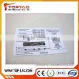 Injet Printing / CMYK Printing PVC Scratch Card , Paper Card