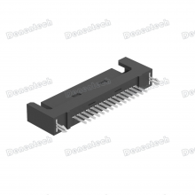 Denentech SATA 15P Male Straight Dip With Harpoon connector