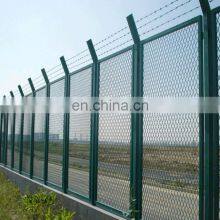 Versatile and Economical Anodized Aluminum Diamond Shape Vynile Fence Machine Safety Fence Industrial Expanded Metal Fence