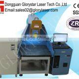 3D Dynamic Jeans Laser Marking Machine GLD-275 With Rofin Metal Laser Tube From Germany
