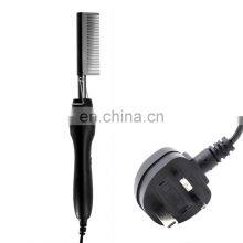 High Heat Ceramic Press, Comb Hair Straightener Pressing Electric Hot Comb/ thumbnail-3