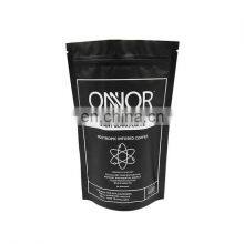 Biodegradable Custom Printing Kraft Paper Ziplock Pouch Coffee Packaging Bag thumbnail-1