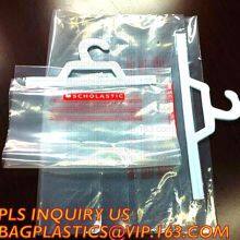 VINYL HANGER HOOK BAGS, UNDERWEAR PACKING, HANGER HOOK, HANGER ZIPPER BAGS, HANGER SLIDER BAGS thumbnail-4