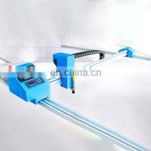 CNC Plasma Cutting Machine Light Aluminum Laser Likely Plasma Dual Tracks Rail Use LGK 200 Water Chiller Plasma Generator thumbnail-2