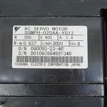 SGMPH-02DAA-YG12 200 вт 400 В Сервомотор Yaskawa thumbnail-3