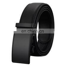 Genuine Leather Belt for Men Automatic Buckle Ratchet Wholesale Customized Flexible Hot Sale OEM ODM thumbnail-1