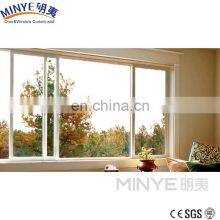 Triple Tracks PVC Sliding Window/triple Sliding Tracks Plastic Windows