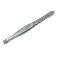 Oblique Head Eyebrow Clip, Small Tweezers, Hair Removal Forceps, Eyebrow Trimming Clip, False Eyelash Clip, Hair and Beard Tweezers, Beauty Makeup Tools thumbnail-4