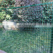 dark green color screen  plastic chain link privacy garden trellis fence mesh roll netting
