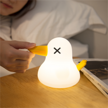 New Kiwi Bird Night Light Children Cartoon Lamp Creative Gift Bedroom Bedside Eye Protection Silicone Night Light For Kids thumbnail-3