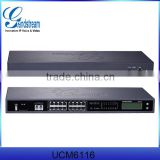 IP PBX FXO port grandstream UCM6116 grandstream UCM6116 product 16 incoming Phone System