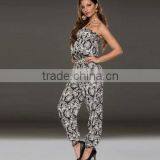 2015 Show Thin Printed Chiffon Jumpsuits Summer Clothes Pants Female Leisure Trousers OEM Service thumbnail-2