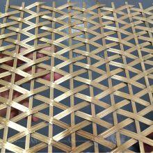 Industrial Decoration, Hotel Lobby Decoration, Woven Crimped Decorative Metal Wire Mesh for Cabinet Door Decoration thumbnail-3