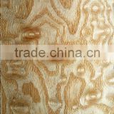 factory price natural China ash ball face wood veneer for wall furniture hotel decoration