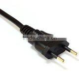 Brazil Power Cord With 2 Pin Plug