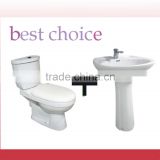 hot sale bathroom wash down two piece water closet toilet prices