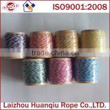Cotton Material and Twist Rope Type Wooden Spool Twine