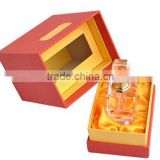 Wholesale Latest Design Custom cardboard perfume box packaging with clear lid
