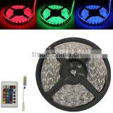 5050 5m 500cm RGB 300LED SMD Light Strip Waterproof+Mini 24Key IR