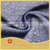 Wholesale Stock Grey Jersey Microfiber Melange Single Jersey Sports Shirt Fabric thumbnail-1