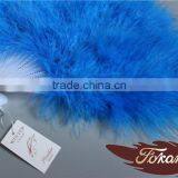Christmas Occasion Chinese Feather Hand Fans And Turkey Feather Fan For Wedding Decoration thumbnail-2