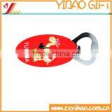 Cartoon Design Rubber Beer Opener, Custom PVC/Metal Bottle Beer Opener thumbnail-2